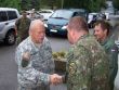 Generlmajor Umbarger zavil nvtevu Slovenska asou na SIAF 2013