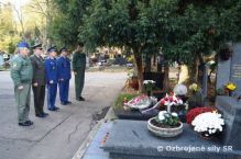 Nelnk G generlporuk Peter Vojtek si uctil pamiatku vojenskch osobnost