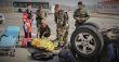 Vojensk policajti pomhali pri nehode troch ut vo Zvolene