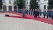 Jednotky VePBA privtali predsedu vldy Bieloruskej republiky
