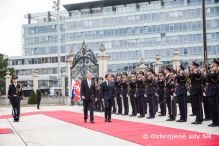 Franczsky prezident po prvkrt na Slovensku